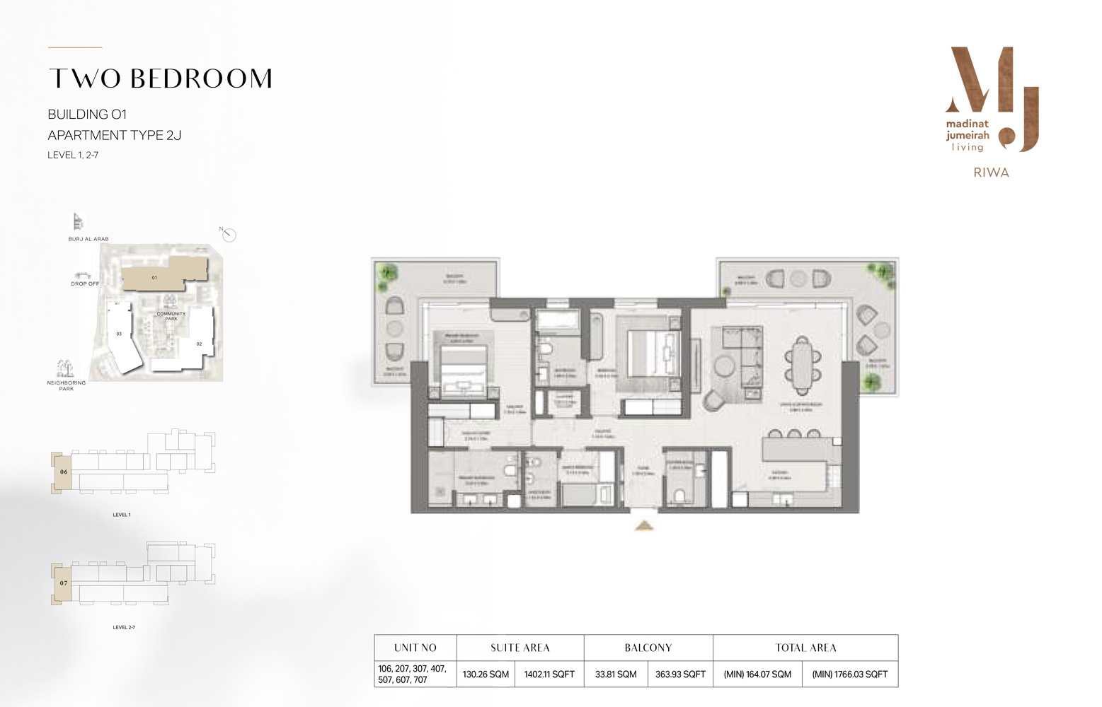 Unit 106,207,307,407,507,607,707